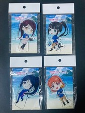 Love Live! Sole!! Awashima Marine Park Set di 4 supporti in acrilico