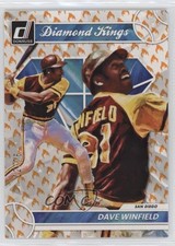 2023 Panini Donruss Diamond Kings On Fire 2/75 Dave Winfield #30 HOF s1i