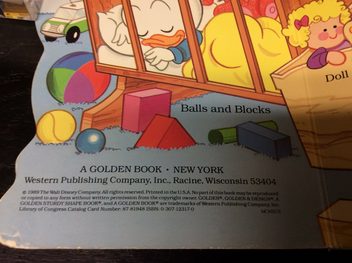 DISNEY BABIES A TO Z Golden Sturdy Shape Board Book 1989 | eBay