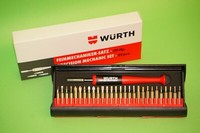 Würth Feinmechaniker Satz Bit Schraubendreher Set 29-Tlg. - 1 StüCk