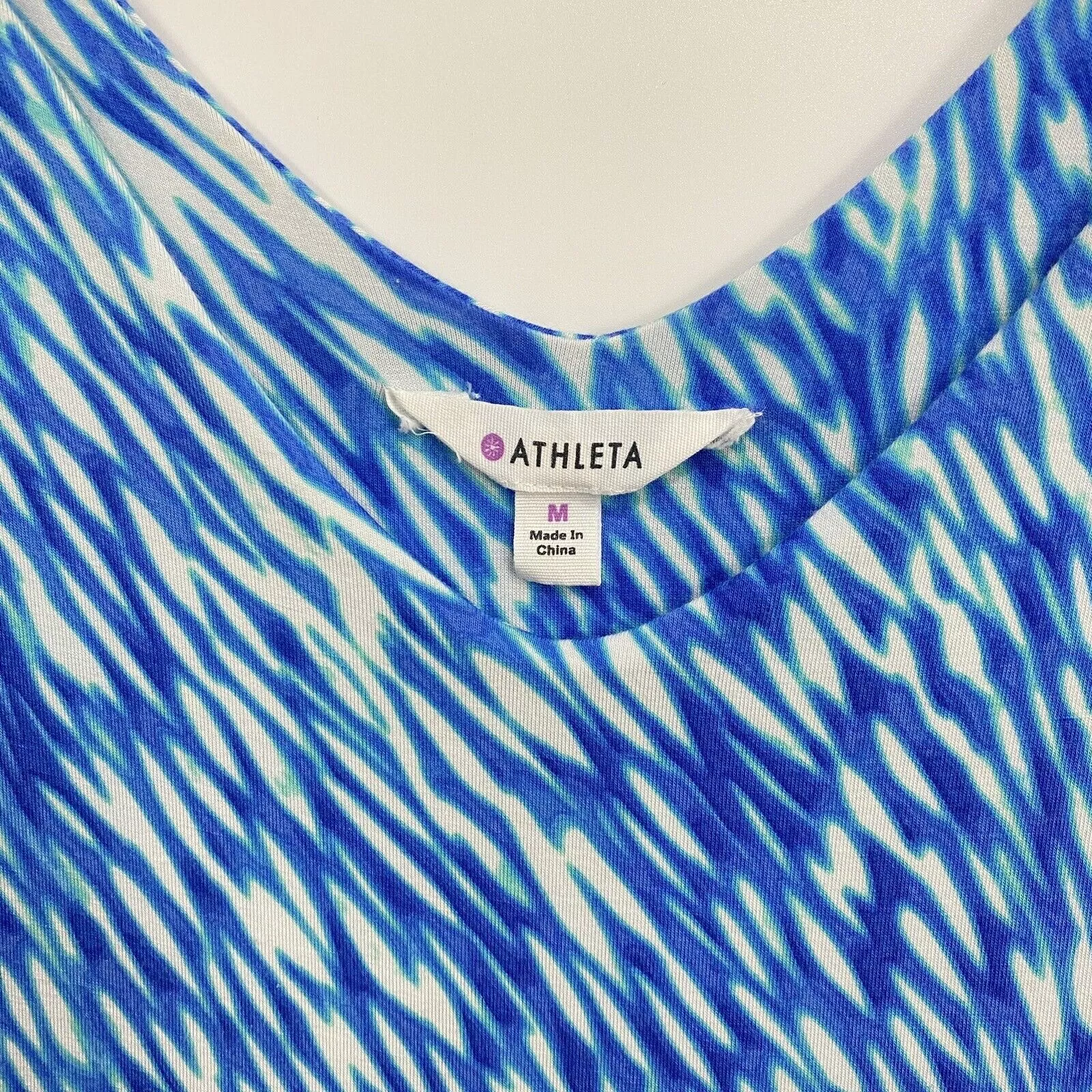 athleta tank sleeveless starfish ocean reef print 