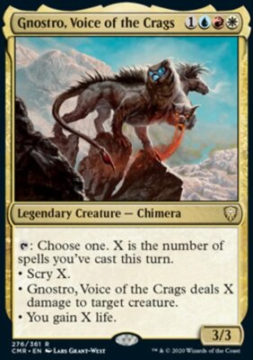 MTG Gnostro, Voice of the Crags (276) Commander Legends  LP