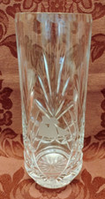 Crystal 7-7/8" Cylinder Vase - Very Nice 