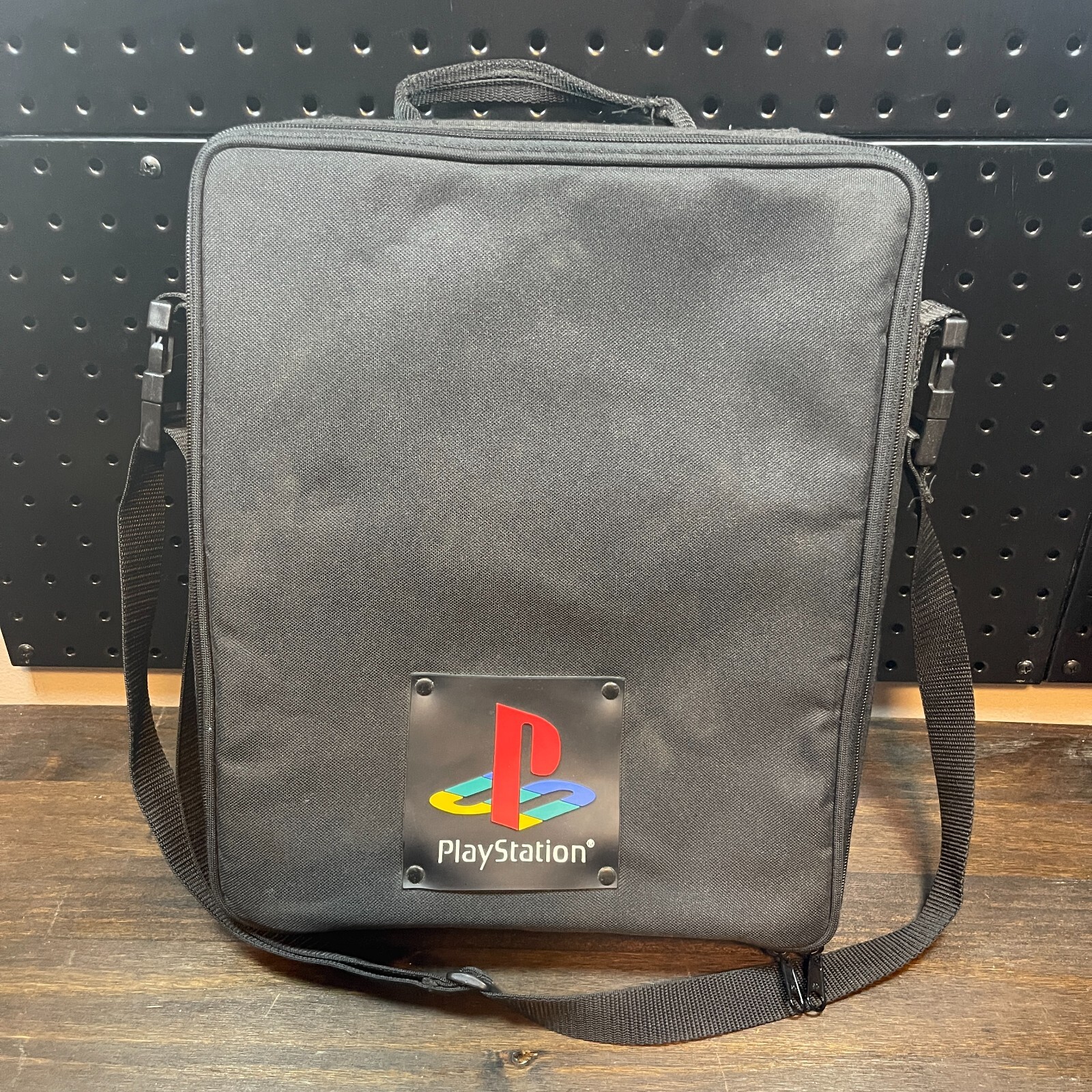 Rare Vintage OEM PlayStation 1 PS1 Carrying Case Travel Bag with Large Logo