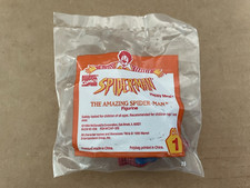 Vintage McDONALD'S Happy Meal Toys Amazing Spider-Man figure unopened