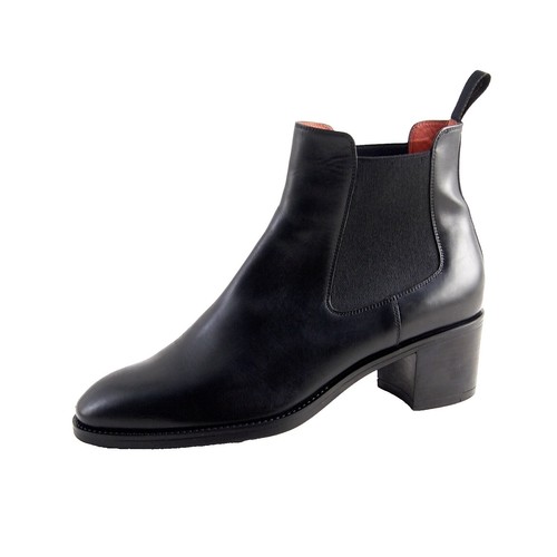 Boots Chelsea cuir avec semelle épaisse Camel Boots Chelsea cuir avec semelle épaisse Camel