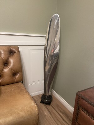 4Ft.Polished Aircraft Propeller Blade. Polished U.S. Air Force Propeller