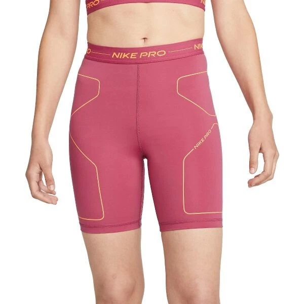 Nike Pro Womens High Rise Workout Booty Shorts in Pink Size XS MSRP $55