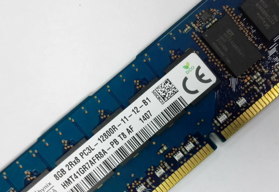 SK Hynix 8GB DDR3 1600MHz Server LRDIMM RAM 2Rx8 PC3L-12800R 240pin - Image 2 of 4