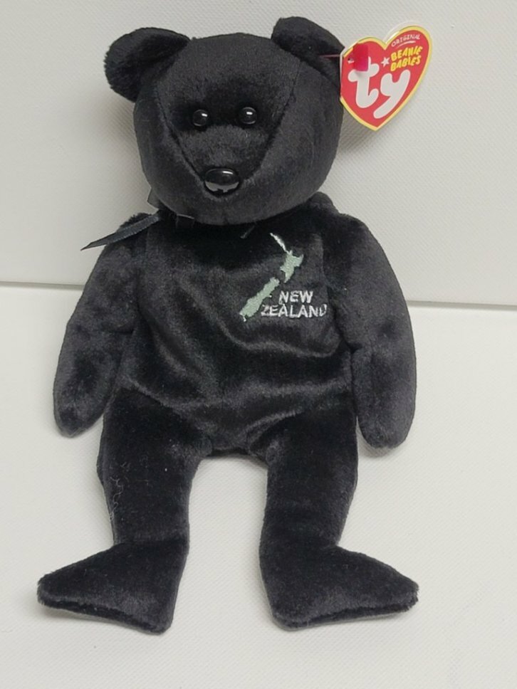 TY Beanie Baby Kia Ora the Bear New Zealand Exclusive (8.5 inch