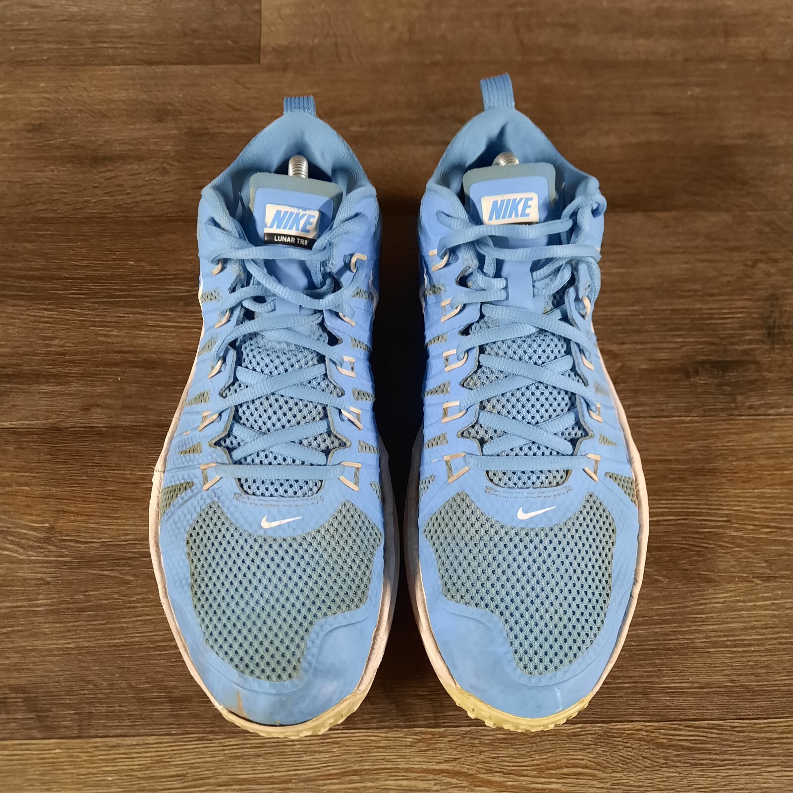 Nike Flywire Lunarlon UNC Blue White Running Shoes Sn… Gem