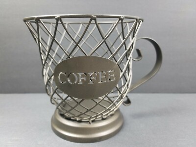 Coffee Pod Mug Wire Storage Pod Espresso Basket Holder 25+ - NEW
