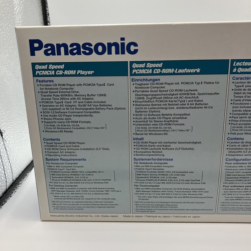 Panasonic Karta PC do X Quad Speed KXL Dash D740 Open Box - Zdjęcie 3 z 10