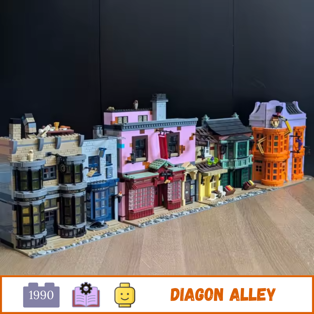 Harry Potter Diagon Alley 75978 PCS 5544 Building Set Collectable