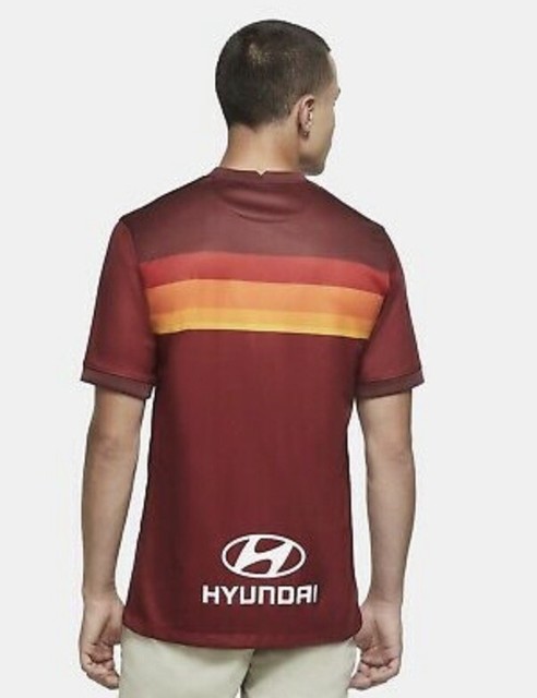 Nike 2020/2021 Roma Authentic Home Soccer Jersey Cd4248-614 Qatar Airways XL for sale online | eBay