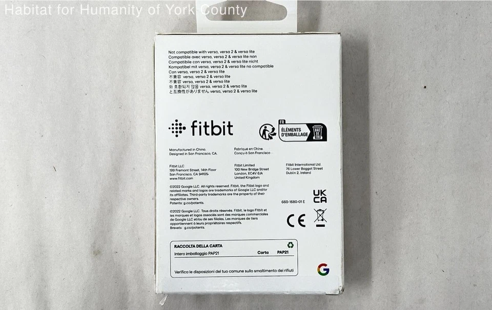 Fitbit de Google: cable de carga para smartwatch Foto 3 de 4
