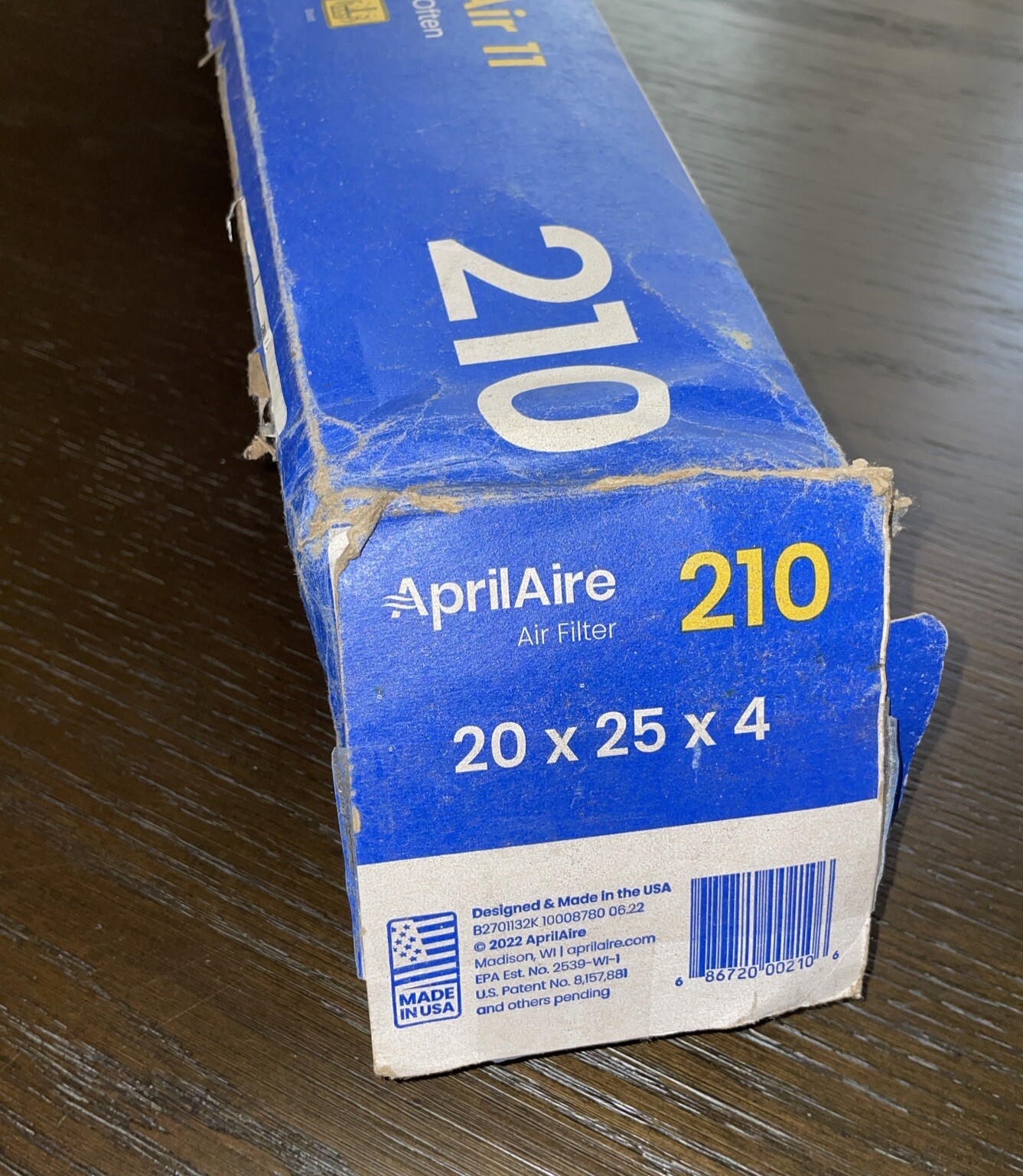 Aprilaire 210 Replacement Air Filter Aprilaire Air Purifiers White