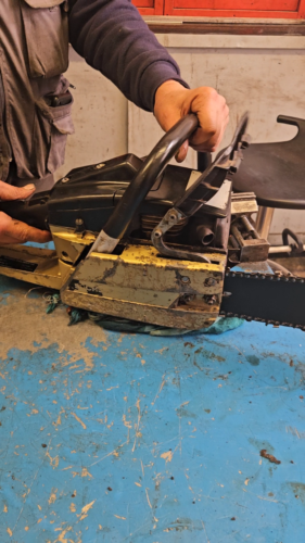 SACHS DOLMAR 116 CHAINSAW USED OVERHAULED 100% WORKING - Video 1 of 1