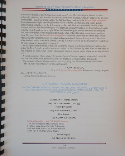 Civil War History of the 2nd New Hampshire Infantry Regiment on CD/DVD - 第 7/12 張圖片