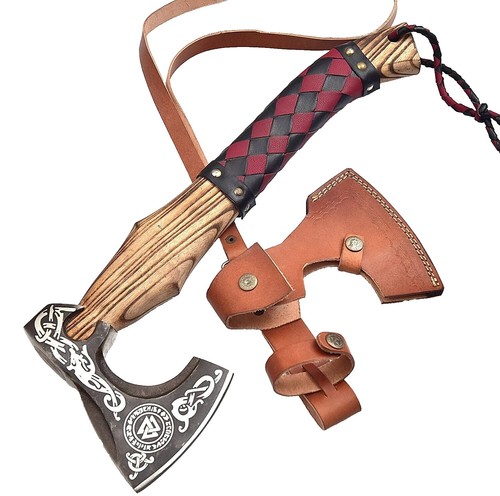 14 Wood Axe for Splitting, Camping Axe, Hatchet Axe, for Firewood, Non
