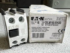 NEW Eaton XTCEXFBG20 Auxiliary Contact Module 2P 16A 2NO DILM150-XHI20