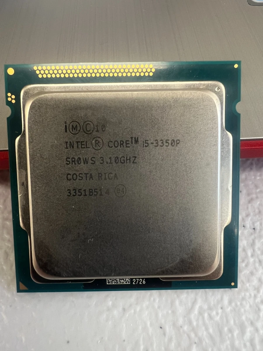 【中古】「非常に良い」Intel Core-i5 3350P Quad-Core Processor 3.1 Ghz 6 MB Cache LGA 1155 - BX80637i53350P [並行輸入品] Intel Core i5-3350P Processor Model Computer Processors (CPUs) for