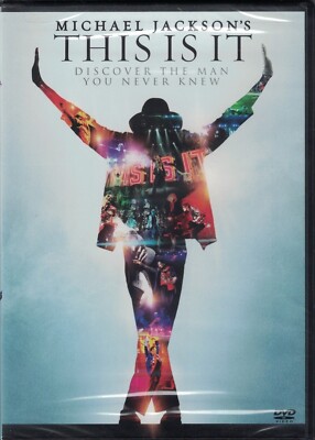 Michael Jackson's THIS IS IT 2009 DVD / Columbia Pictures / PG