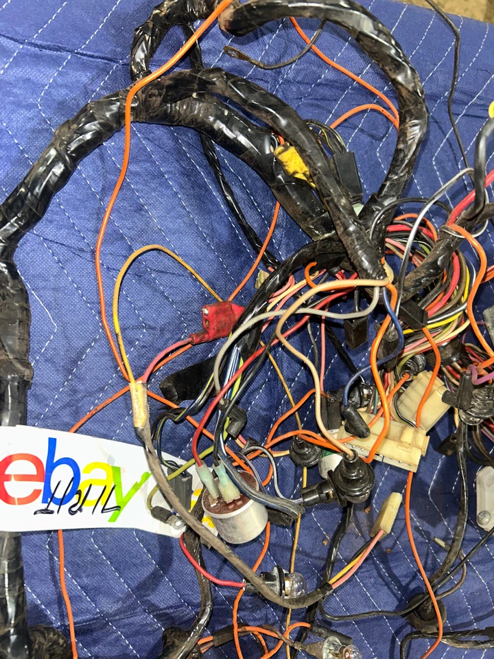 Dodge Charger R/T 1971 71 bajo tablero sin arnés de aire acondicionado Foto 4 de 4