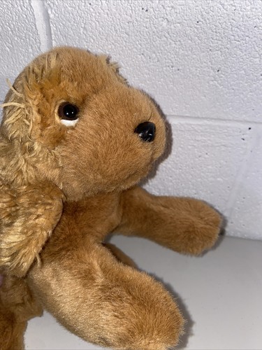 Golden Retriever Puppy Dog Plush Stuffed Animal Alley Toys R Us Vintage 2000 P4 - Picture 1 of 14
