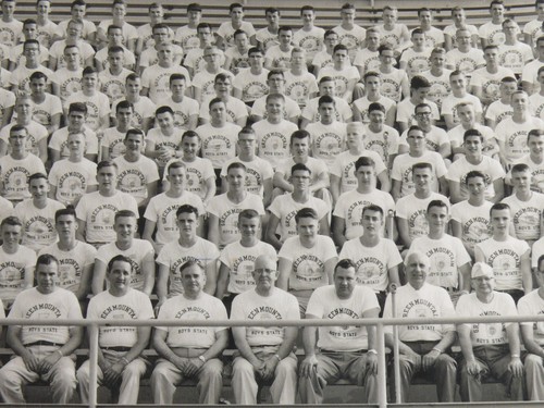Profesional Pano 1957. Fotografía de Vermont Green Mountain Boys ""43"" firmas - Imagen 5 de 12