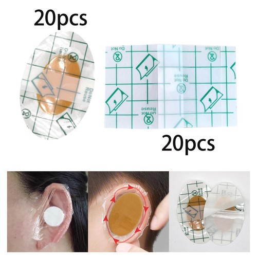 60 Autocollants étanches Pour Protéger Les Oreilles De Bébé Pendant Le Bain Ou La Douche - Capes Auriculaires Jetables Avec Protection Coton - 9