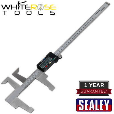 Sealey Digital Bremsscheibe & Trommelsattel 300mm/12'' Messung Fahrzeugservice