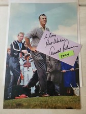 Arnold Palmer Autograph Hand Signed