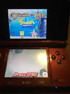 Drawn To Life Spongebob Squarepants Nintendo Ds Dsi 3ds 2ds Ebay