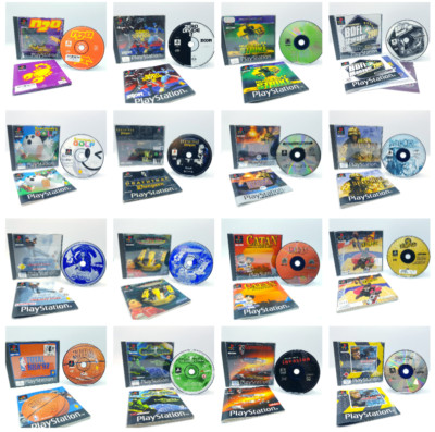 Playstation 1 PS1 Spiele Games  Sammlung Klassiker OVP - zur Auswahl
