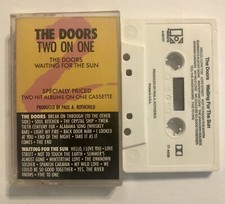 The Doors- Waiting For The Sun- Self Titled- Cassette Tape 9 60156-4-F 2 In One