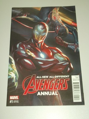AVENGERS ALL NEW ALL DIFFERENT ANNUAL #1 MARVEL VARIANT OCTOBER 2016 VF (8.0)