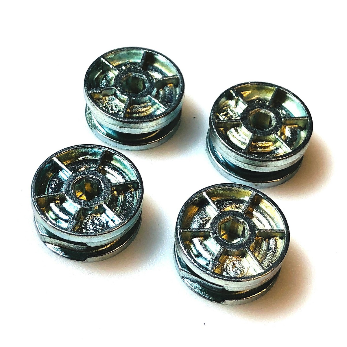 4 x IKEA 115349 Spiral CAM Wheel Lock (Small, 25mm) for TYSSEDAL