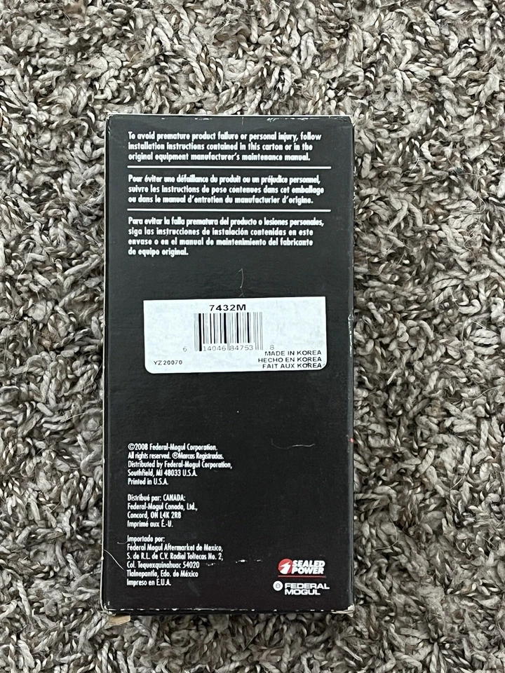 Juego de rodamientos principales Sealed Power 7432M Foto 2 de 3