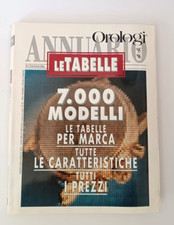 ♥ ANNUARIO OROLOGI '95 '96 LE TABELLE Technimedia  K11