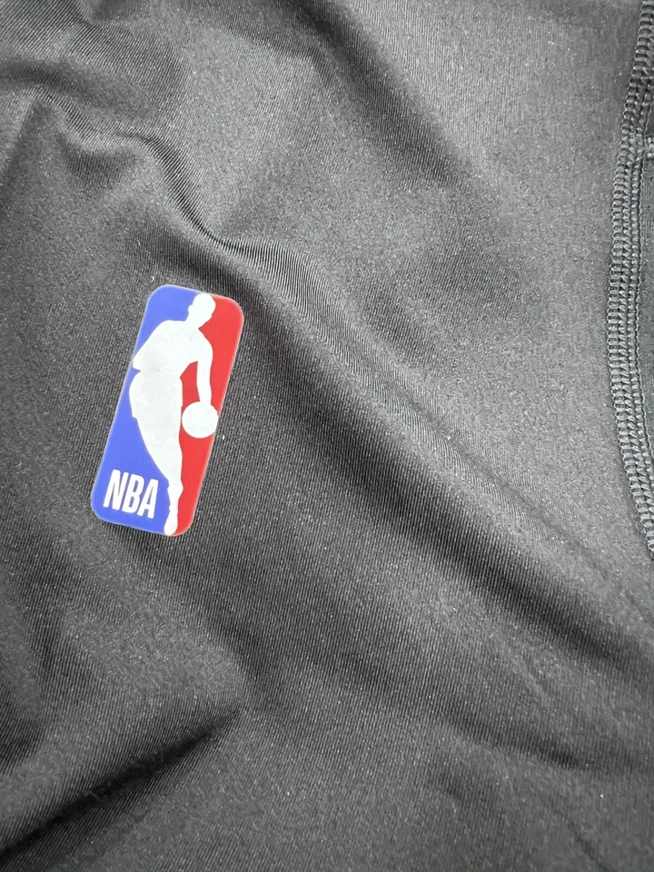 $75 Large Nike Pro NBA Player Issued 3/4 Compression Tights DN1547-010 - Image 3 of 4