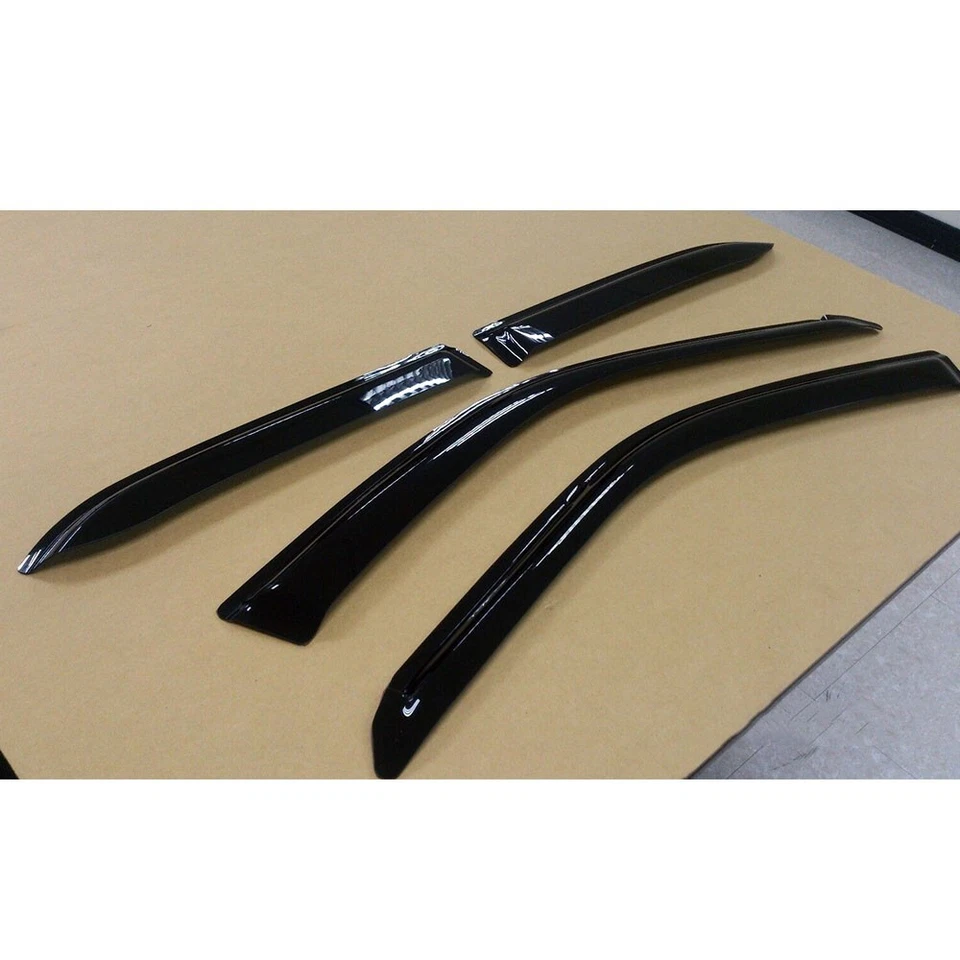 Fit Honda Civic 5th Add-on Window Visor Sun Rain Guard Shield Vent Deflector Foto 4 de 4