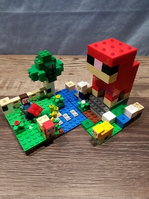 Lego Set Lego Minecraft Sheep Farm Lego 21153 Instructions LEGO