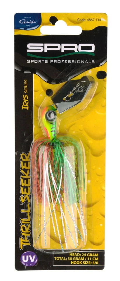 Spro Iris Thrillseeker Chatterbait Barsch Hecht Predator Spinn Köder Neu - Bild 3 von 3