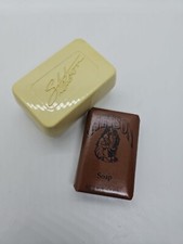 Vintage STETSON Bath Soap Bar 1.4 oz in Plastic Travel Case Sealed Coty Div. N.Y