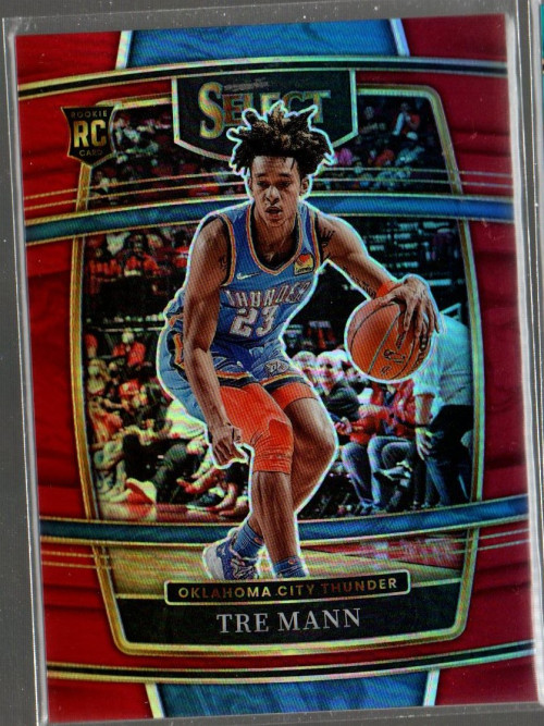 2021-22 Select Prizms Red #36 Tre Mann /199