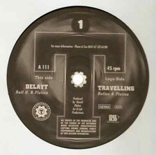 Daniel Platisa Delayt / Travelling 12" Single EP Maxi Vinyl EX 45 RPM