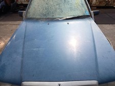 Mercedes W/S 124 Motorhaube ohne Grill Deckel vorn Front 900 Surfblau Bj 1988