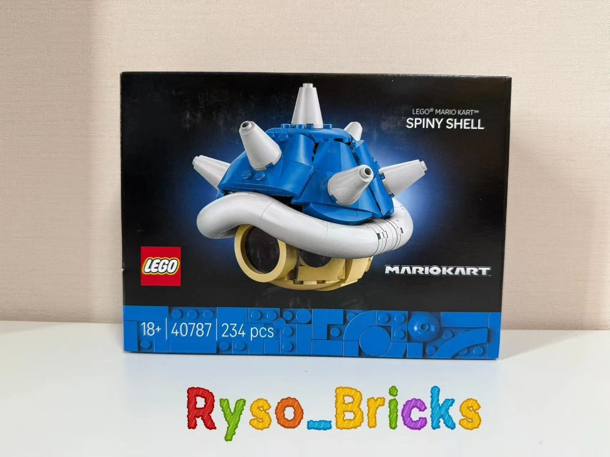 LEGO 40787 Super Mario Kart SPINY SHELL LIMITED EDITION NEW