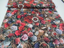 Timeless Treasures quilt-craft fabric FLORAL WONDERLAND 2 yds cd-4227 Last